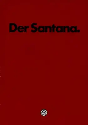 VW Santana Prospekt 8.1982