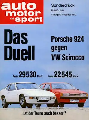 VW Scirocco 2 Test 1981