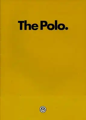 VW Polo 2 Prospekt 8.1983 e