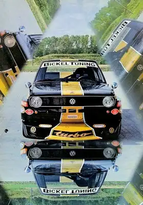 VW / Bickel Tuning Polo 2 Zubehör Prospekt 1980er Jahre