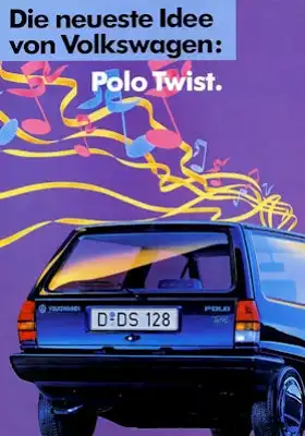 VW Polo 2 Twist Prospekt ca. 1988