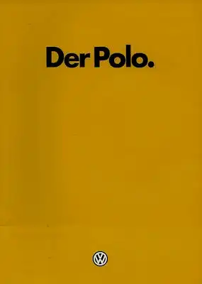 VW Polo 2 Prospekt 1.1982