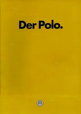 VW Polo 2 Prospekt 1.1985
