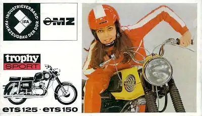 MZ ETS 125 150 Prospekt 1972