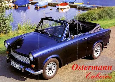 Trabant Ostermann Cabrio´s Prospekt 1990er Jahre