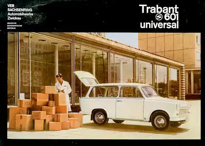 Trabant 601 Universal Prospekt 1966