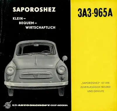 Saporoshez SAS-965A Prospekt ca. 1962