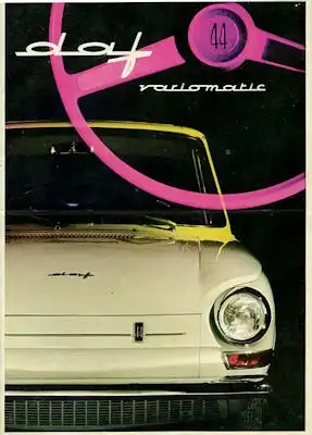Daf 44 Prospekt 9.1966