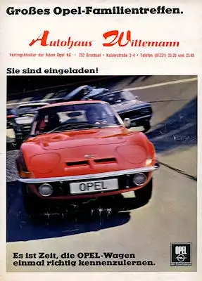 Opel Programm 9.1968