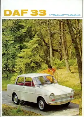 Daf 33 variomatic Prospekt 9.1967