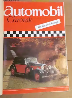 Automobil und Motorrad Chronik 1971-1985
