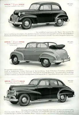 Opel Programm 1951