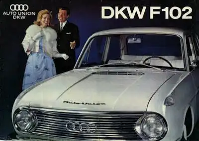DKW F 102 Prospekt 1960er Jahre