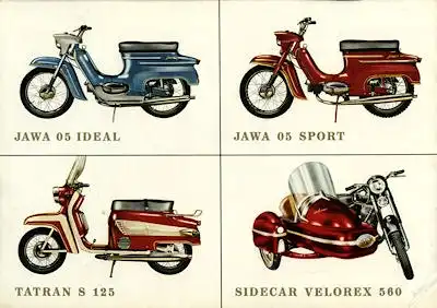 Jawa CZ Manet Programm 1965