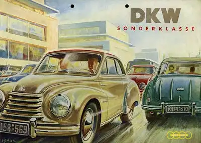 DKW Sonderklasse Prospekt 8.1954