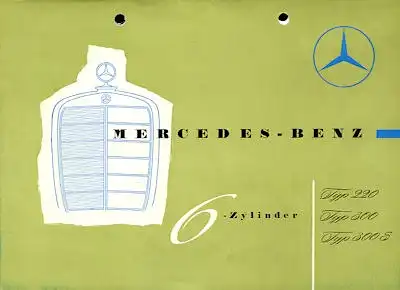 Mercedes-Benz 6 Zylinder Programm 1955