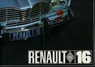 Renault 16 Prospekt 1965