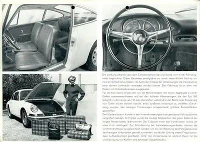 Porsche 901 Prospekt 8.1963