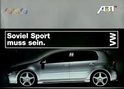 VW / Abt Programm 10.2004