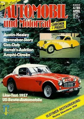 Automobil und Motorrad Chronik 1985 Heft 4
