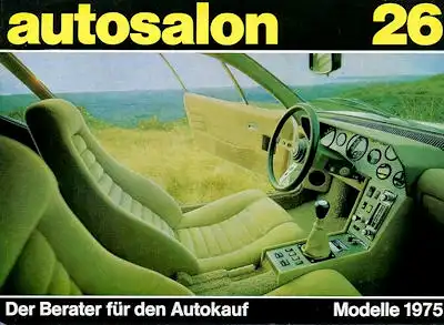 Autosalon in Buchform Nr. 26 1975