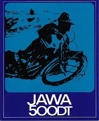 Jawa 500 DT Typ 890/891 ccm Prospekt 1972