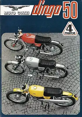 Moto Guzzi Dingo 50 Prospekt 1970er Jahre