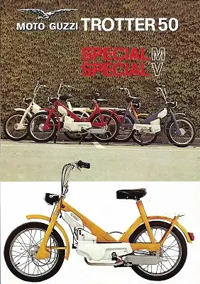 Moto Guzzi Trotter 50 Prospekt ca. 1970