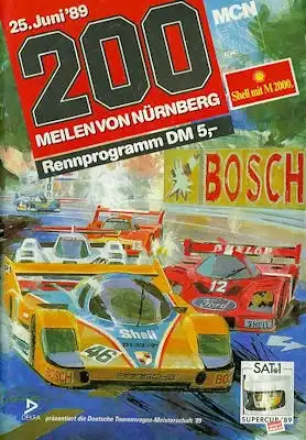 Programm Norisring 25.6.1989