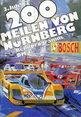 Programm Norisring 3.7.1983