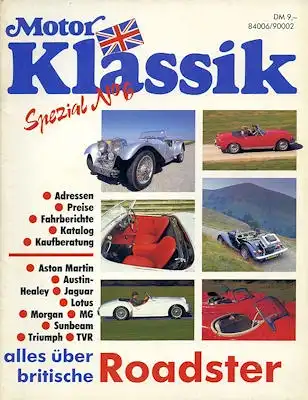Motor Klassik Spezial No. 6 Britische Roaster ca. 1990