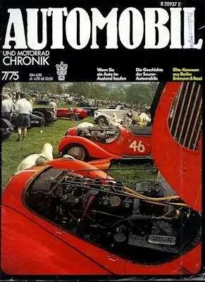 Automobil und Motorrad Chronik 1975 Heft 7