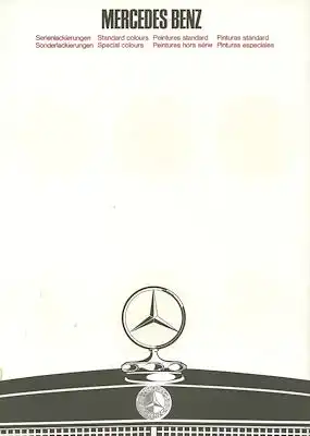 Mercedes-Benz Farben 4.1968