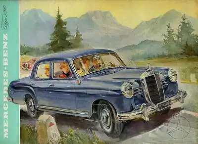 Mercedes-Benz 180 Prospekt 9.1955