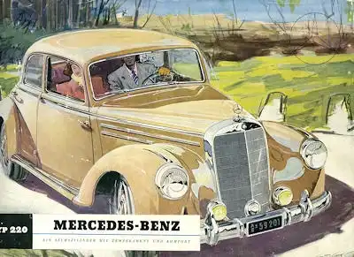 Mercedes-Benz 220 Prospekt 4.1951