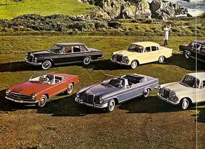 Mercedes-Benz Plakat ca. 1963