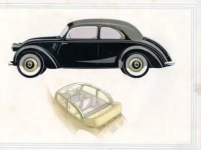 Mercedes-Benz Typ 170-H Prospekt 1.1938