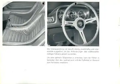Porsche Carrera GTS (904) Prospekt 2.1964