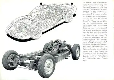 Porsche Carrera GTS (904) Prospekt 2.1964