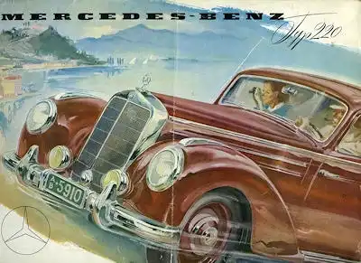 Mercedes-Benz 220 Prospekt 1952