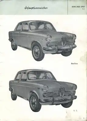 Alfa-Romeo Giulietta Bedienungsanleitung 11.1961