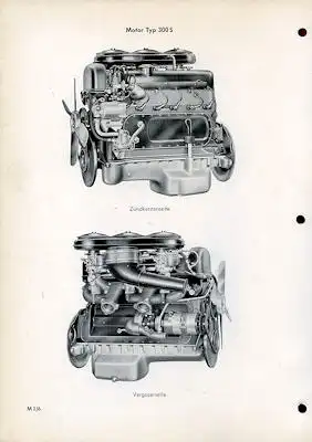 Mercedes-Benz 300 / 300 S Reparaturanleitung 1956