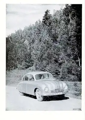 Tatra Tatraplan Bedienungsanleitung 1951