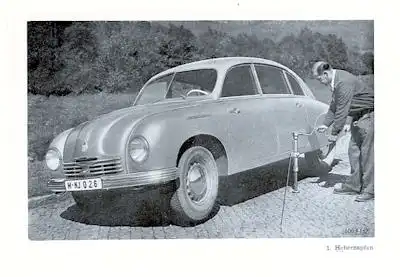 Tatra Tatraplan Bedienungsanleitung 1951