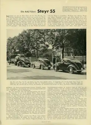 Steyr 55 Test 1938