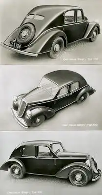 Steyr 100 3 originale Werksfotos ca. 1935