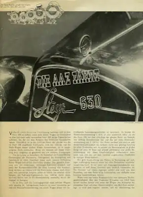 Steyr 630 Super Test 1938