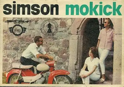 Simson Mokick Star SR 4-2 Prospekt 1965