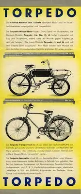 Torpedo Fahrrad und Motorrad Prospekt 5.1939