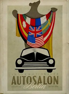 Internationaler Autosalon Berlin 6.-16.9.1951 Katalog